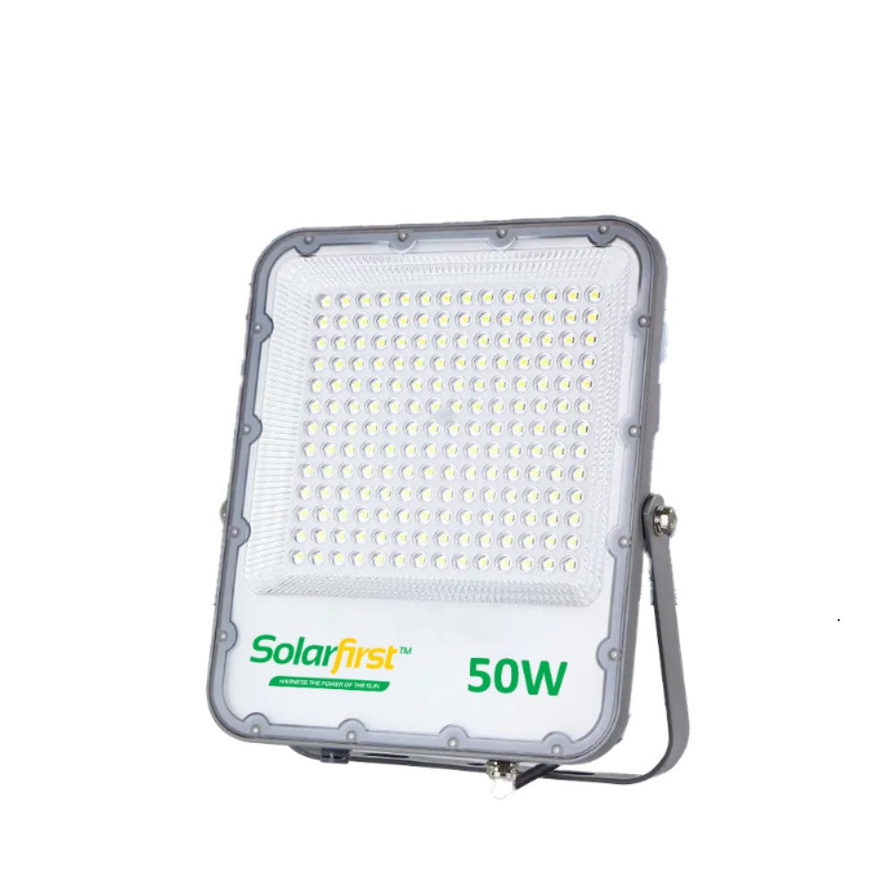 Solarfirst 50W Non-Solar Electric Energy Saver Black Silver Aluminium Floodlight - SFELS50W