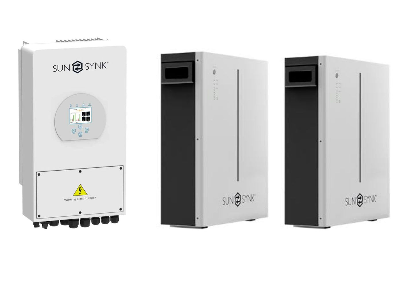 8KVA SUNSYNK HYBRID INVERTER  PLUS SUNSYNK LITHIUM BATTERY - SFKW-SUNSYNK KITT