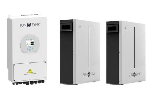 8KVA SUNSYNK HYBRID INVERTER  PLUS SUNSYNK LITHIUM BATTERY - SFKW-SUNSYNK KITT