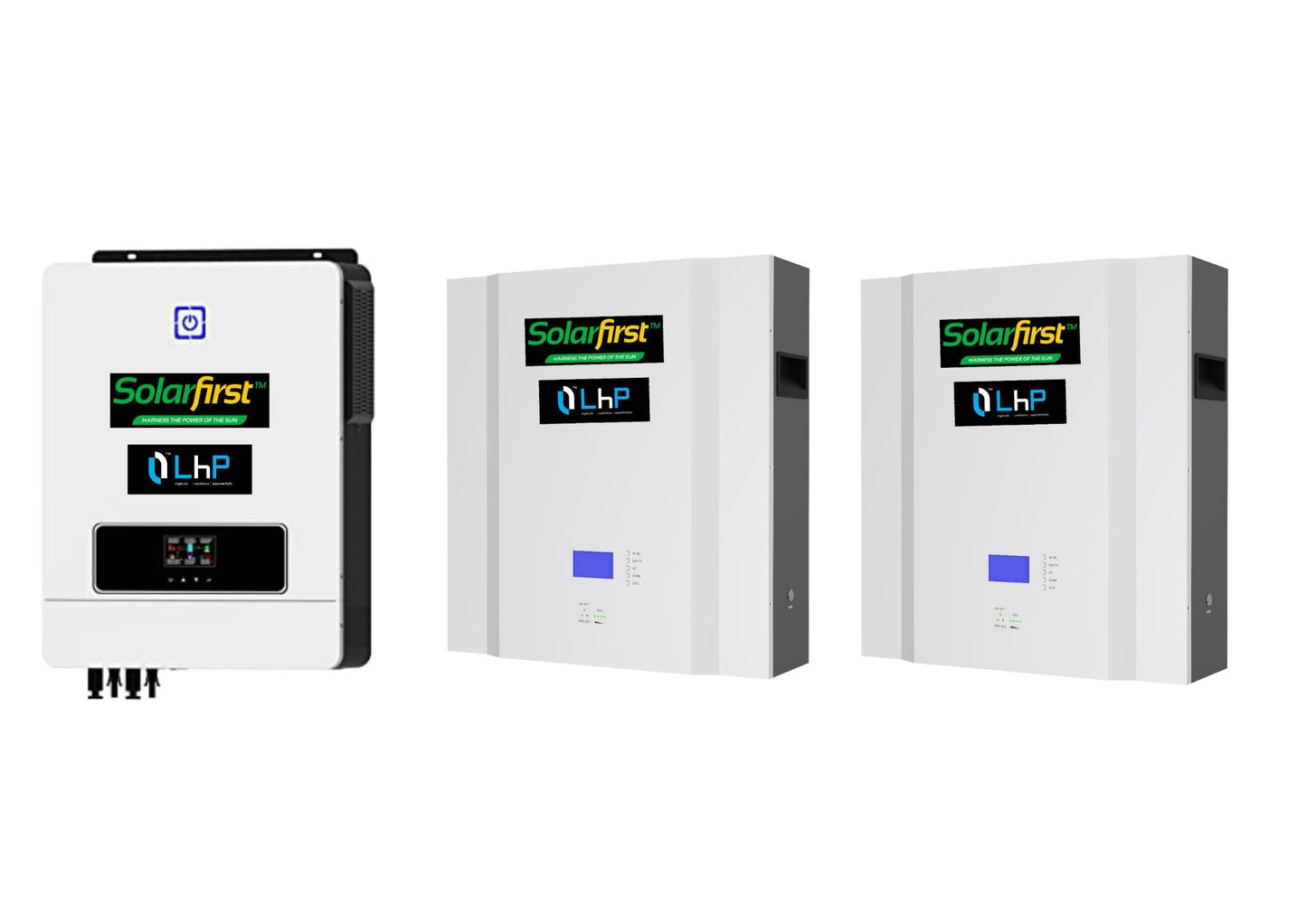 Solarfirst 8.2KVA HYBRID INVERTER WITH MPPT CHARGE CONTROLLER  PLUS LITHIUM BATTERY - SFHMBBB8,2KVA KITT LB