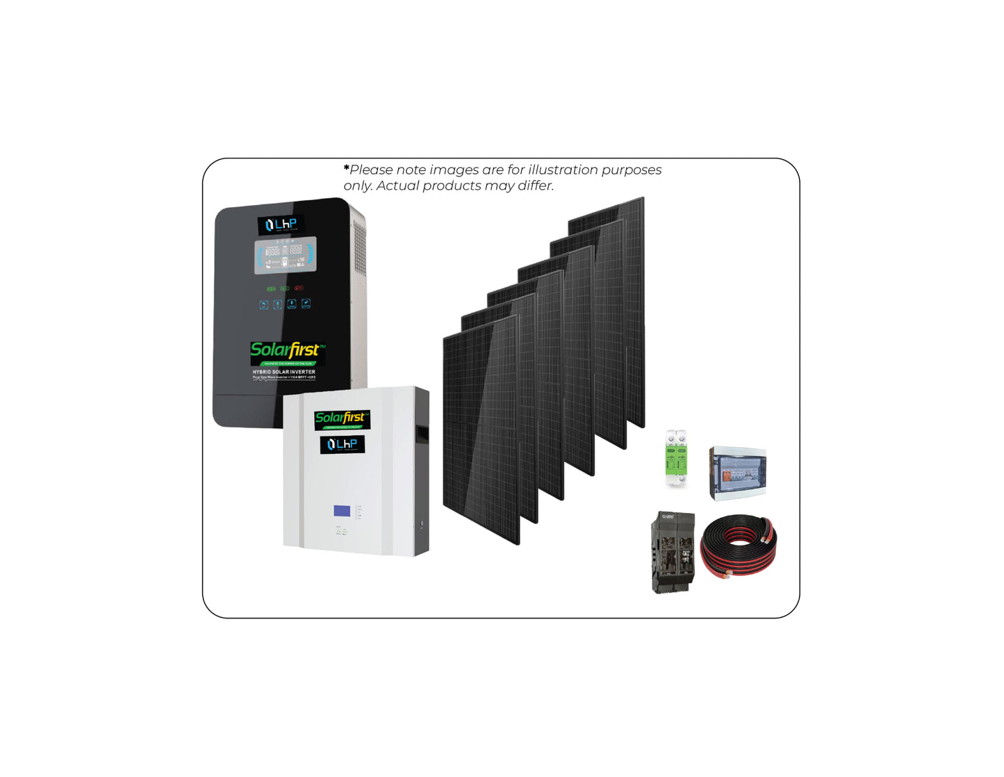 5kW Solarfirst Kit with 5.12kWh Battery Backup (Residential Standard)