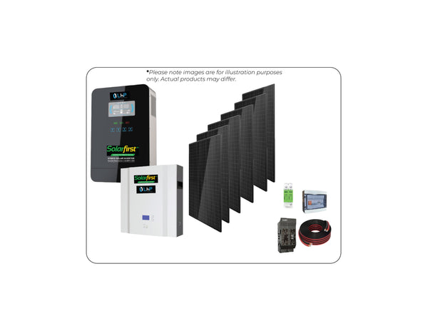 5kW Solarfirst Kit with 5.12kWh Battery Backup (Residential Standard)
