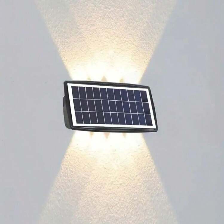Solarfirst 20W Double Sided Solar Wall Light Warm White - SFDSWL20W-WW