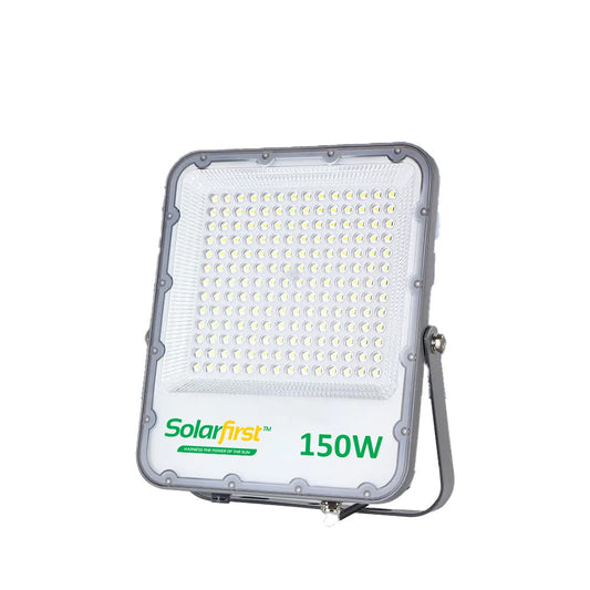 Solarfirst 150W Non-Solar Electric Energy Saver Black Silver Aluminium Floodlight - SFELS150W