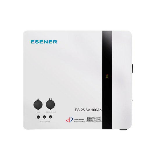Esener 2,56 KW 24V 100Ah Battery