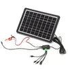 Solarfirst 15W Solar Panel With Built-in USB  Phone Charger - SFSM15W-12V-GD