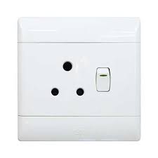 Single Switched Socket 16A 2X4 - K1-CN-K20